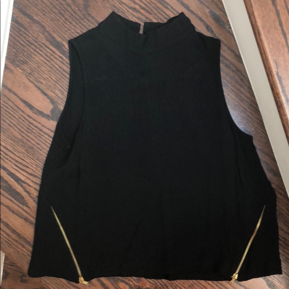 River Island high neck crop tank